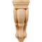 Ekena Millwork 5"W x 6 3/4"D x 14"H Large Traditional Wood Corbel, Red Oak CORW05X07X14TRRO - alternate 3
